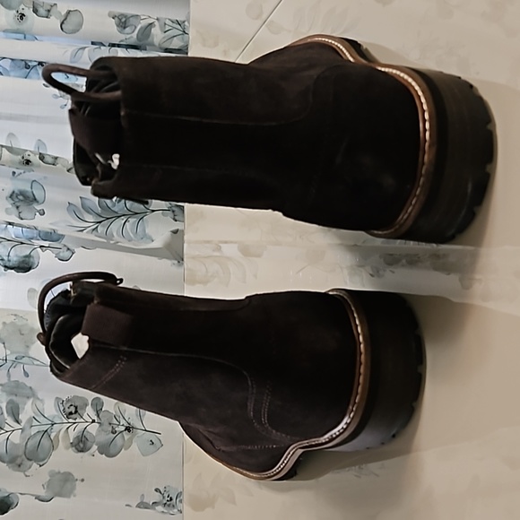 Brown ankle boots size 13 - Picture 2 of 4